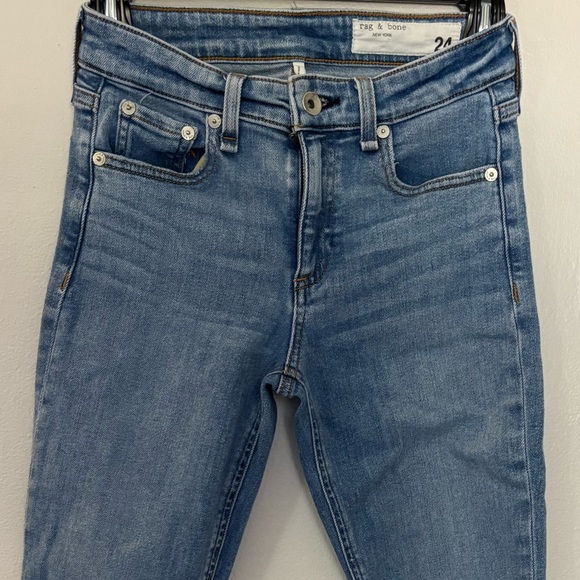 Rag & Bone: Cate Mid Rise ankle skinny jeans- size 24 - Picture 3 of 8